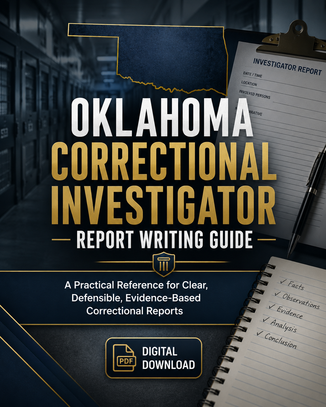 Oklahoma Correctional Investigator Report Writing Guide